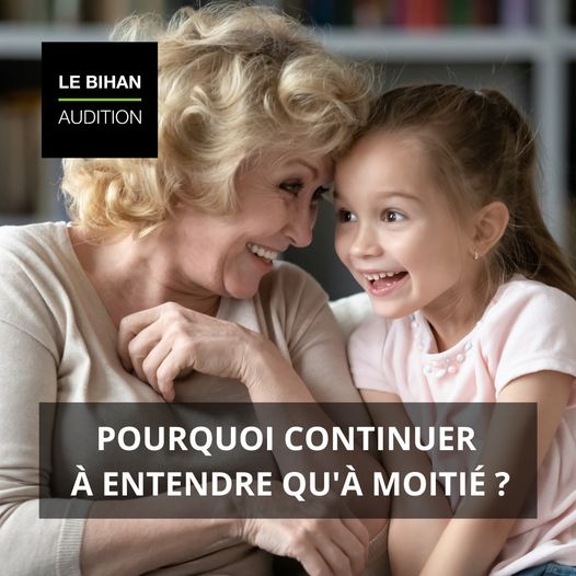 [ Pourquoi ne continuer à entendre qu’à moitié ? ]…