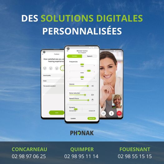 [ MY PHONAK ]
 Les aides auditives fonctionnent au…