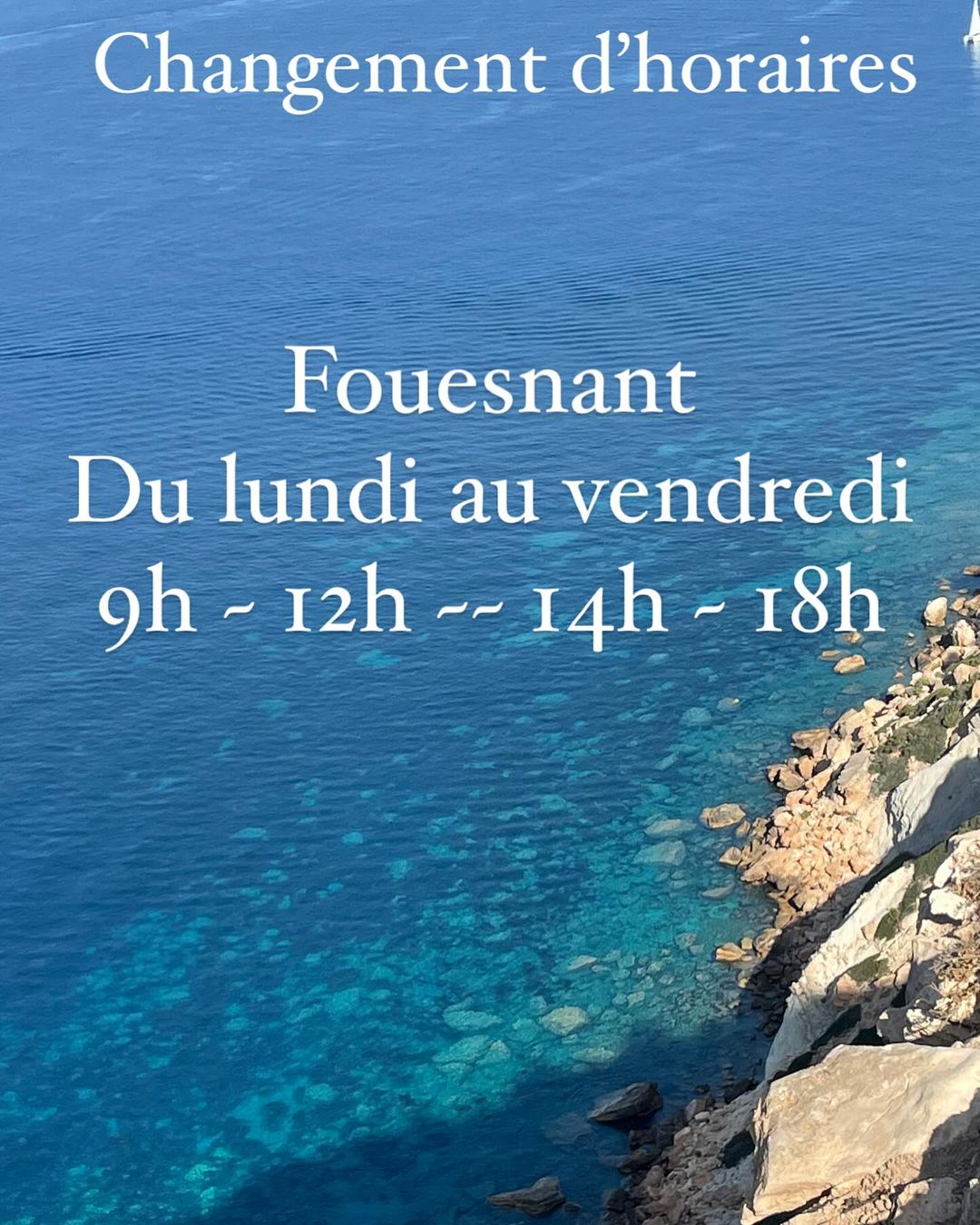 Votre magasin de Fouesnant sera désormais ouvert a…